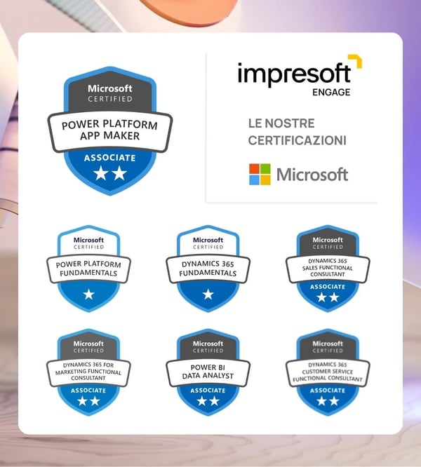 Certificazioni Microsoft Impresoft Engage