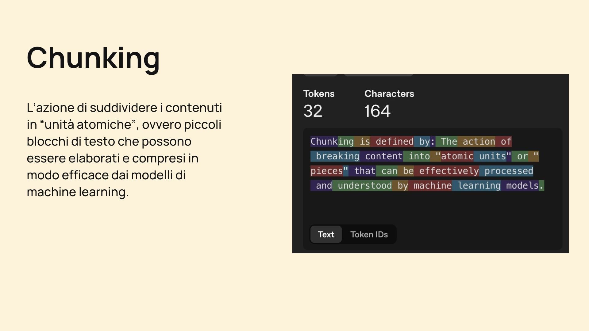 Chunking_ analisi contenuti da parte dei modelli AI