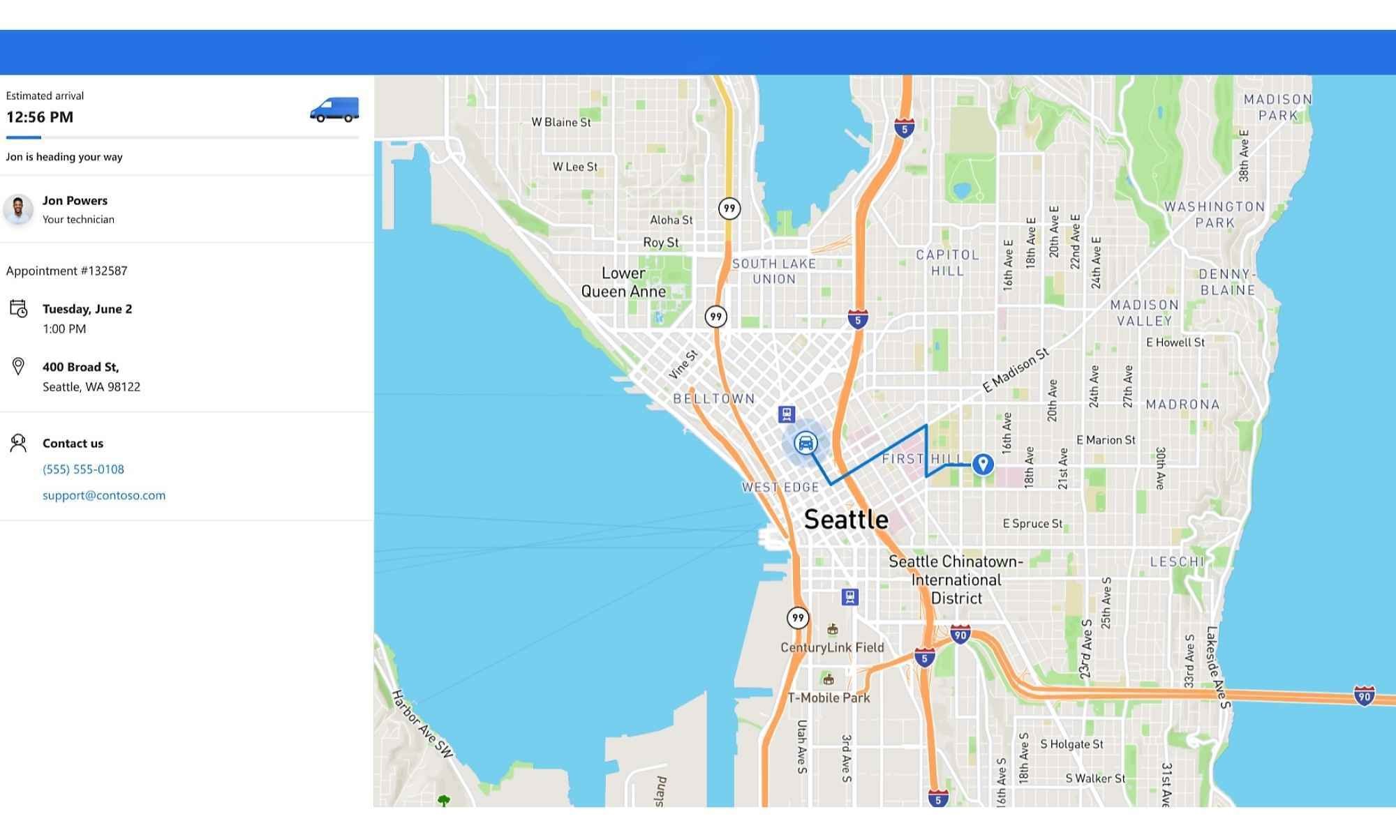 Dynamics 365 Field Service - Geolocalizzazione