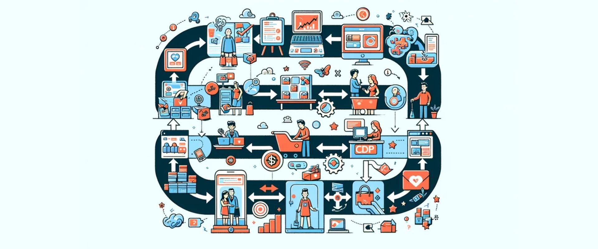 Percorso customer experience con tanti touchpoint-1