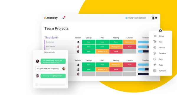 monday.com project management tool