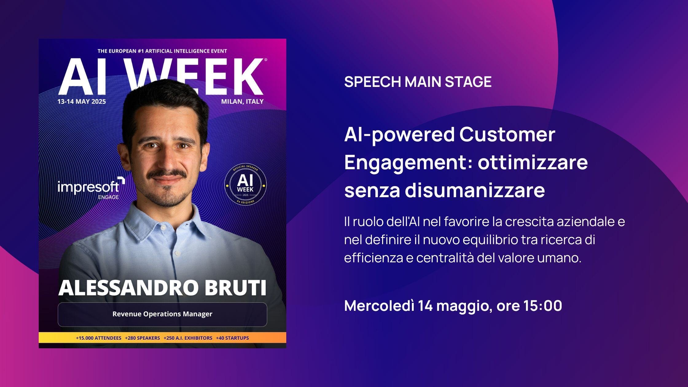 AI Week - Speech Main Stage
