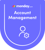 Account Management monday.com Certification