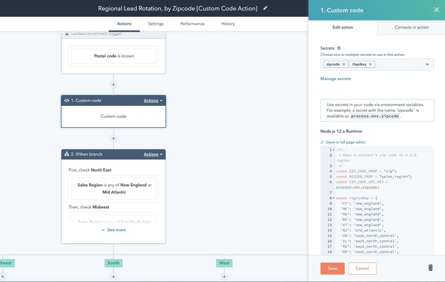 custom-code-workflow-operations-hub