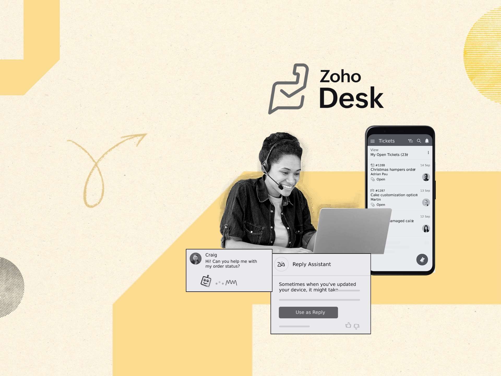 Zoho Desk: migliora il supporto cliente con automazioni intelligenti