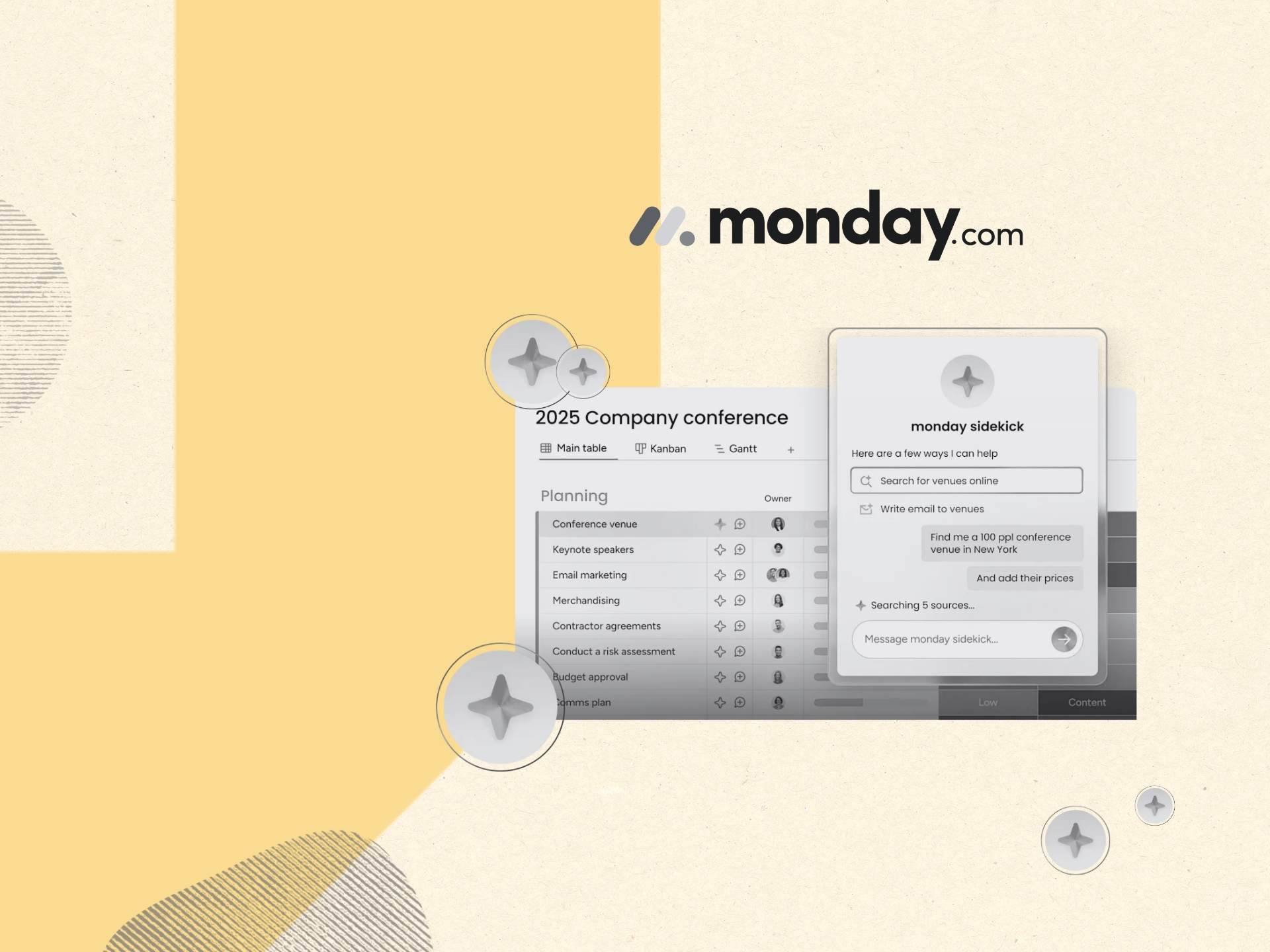 monday sidekick: l’AI di monday.com che semplifica il lavoro